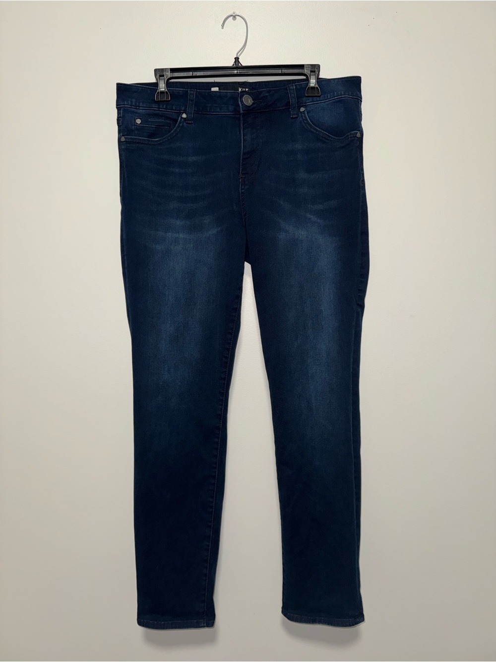 KUT from the Kloth Diana Skinny Jeans Dark Wash Size 14